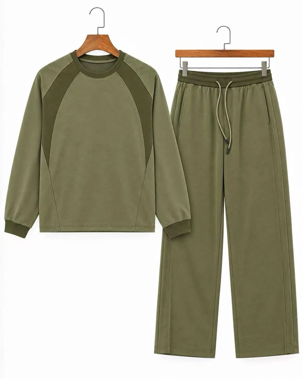 Coordinated two-piece apparel sample